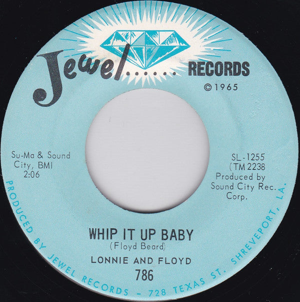 Lonnie And Floyd : I Pledge (7")