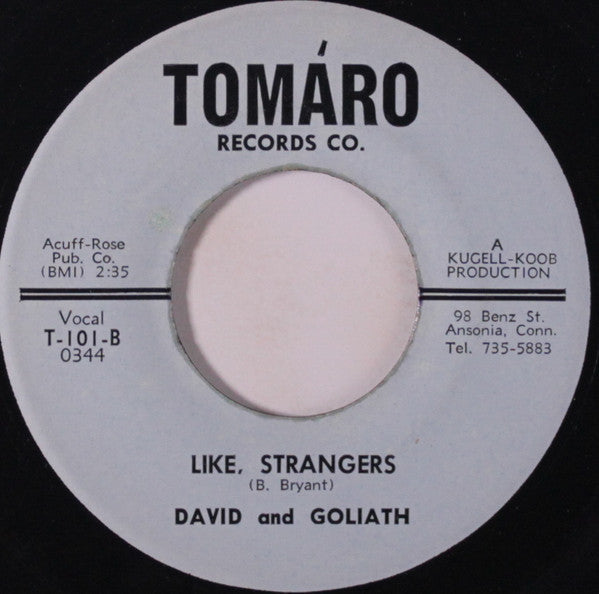 David And Goliath (2) : (Tell Me Why) I'm Still Lovin' You (7", Single, Mono)