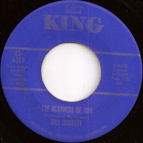 Bill Doggett : Moondust / The Nearness Of You (7", Single, Blu)