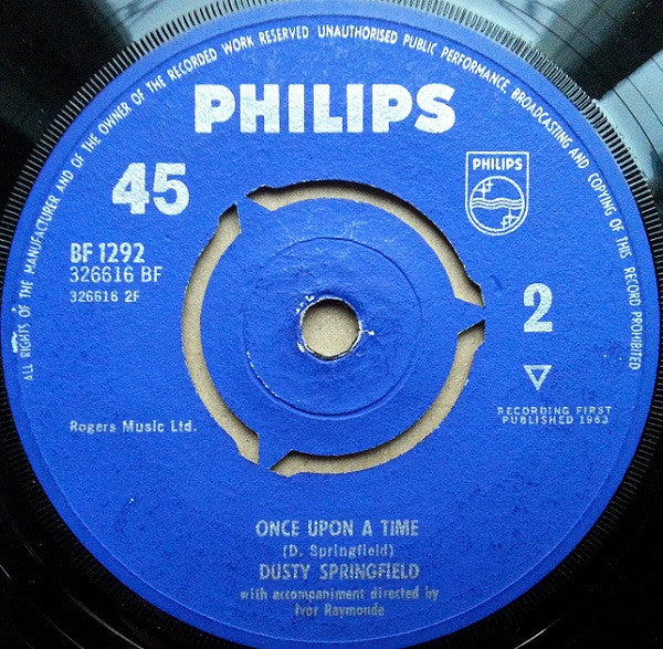 Dusty Springfield : I Only Want To Be With You (7", Single)