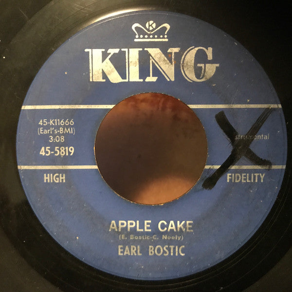 Earl Bostic : Don't Do It Please / Apple Cake (7", Single)