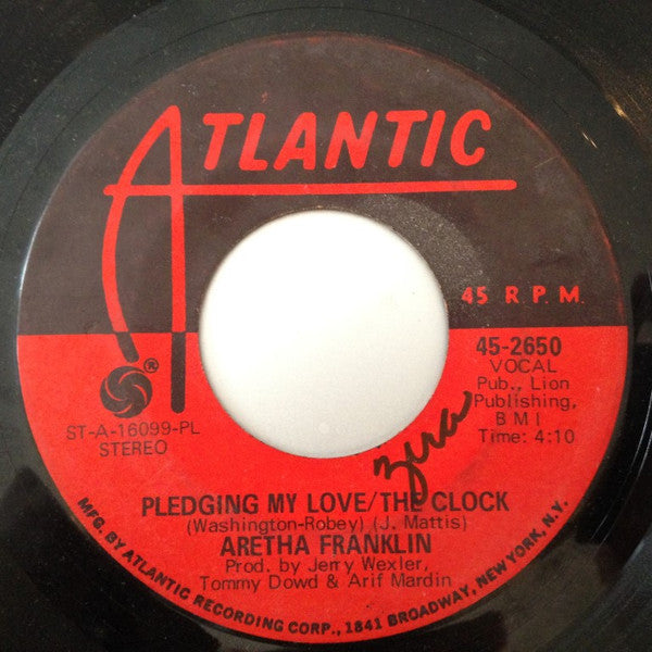 Aretha Franklin : Share Your Love With Me (7", Single, Pla)