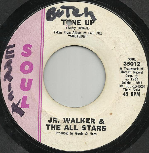 Jr. Walker And The All Stars* : Do The Boomerang (7", Single, Styrene, Mon)