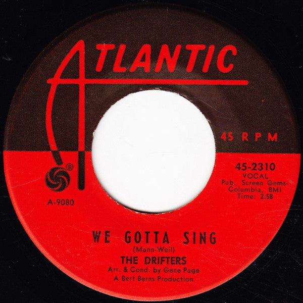 The Drifters : Nylon Stockings / We Gotta Sing (7", Single)