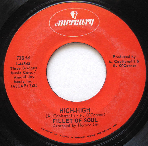 Fillet Of Soul (2) : Swingin On A Love Vine (7", Single)