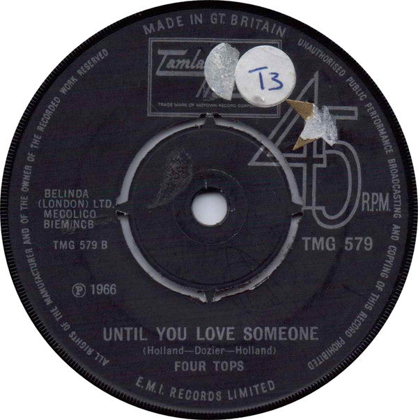 Four Tops : Reach Out I'll Be There (7", Single, RP, 4-p)