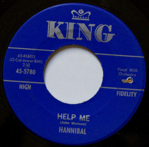 The Mighty Hannibal : Help Me / The Door Is Still Open (7")