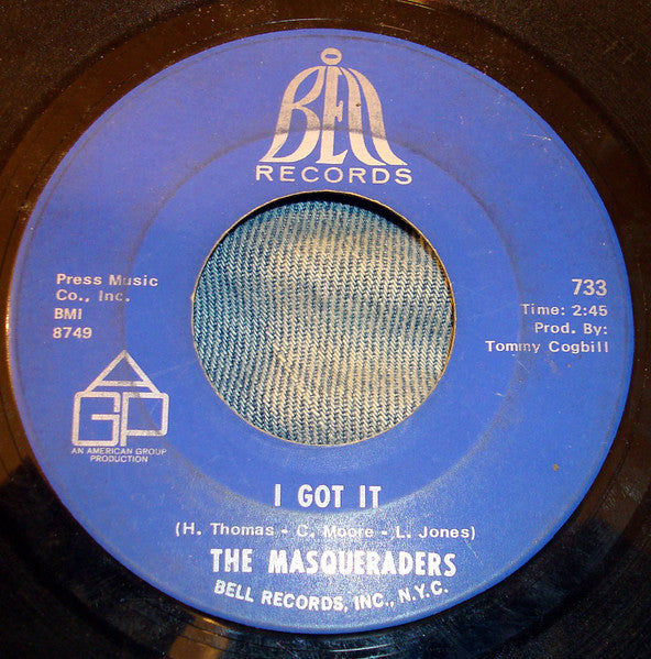 The Masqueraders : I Ain't Got To Love Nobody Else / I Got It (7", Single)