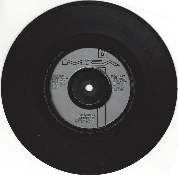 Bobby Brown : Rock Wit'Cha (7", Single, Sil)