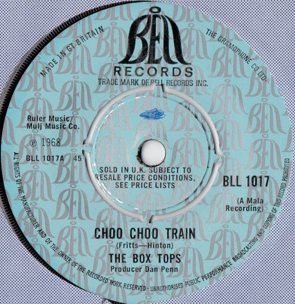 Box Tops : Choo Choo Train (7", Single)