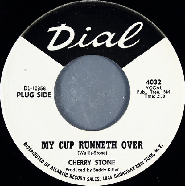 Cherry Stone (2) : My Cup Runneth Over (7", Single, Promo)