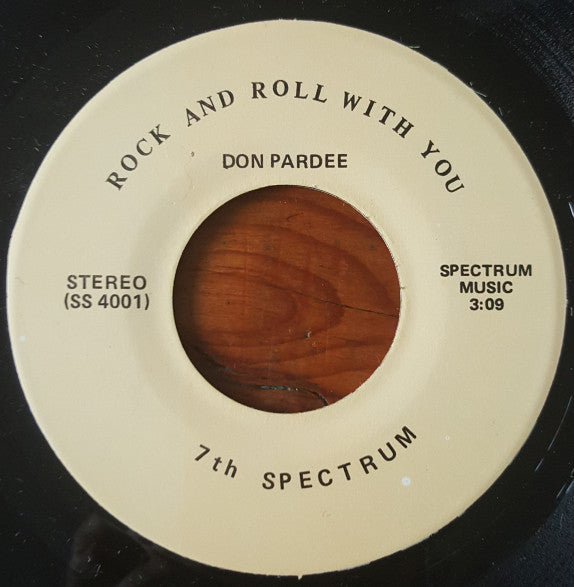 Don Pardee : Rock And Roll With You (7", Single)