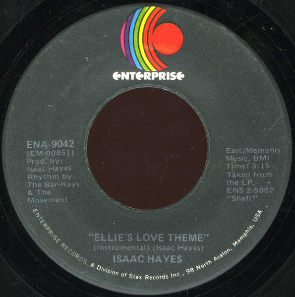 Isaac Hayes : Do Your Thing / Ellie's Love Theme (7")