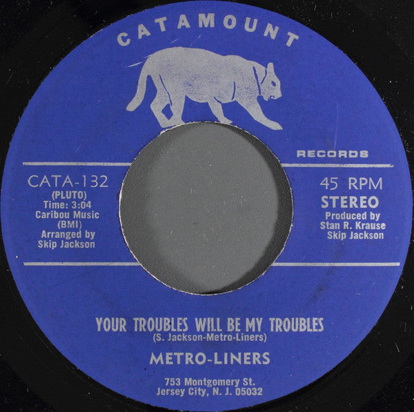 Metro-Liners : I Don't Stand A Ghost Of A Chance (7")