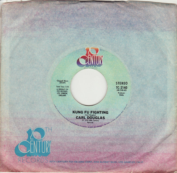 Carl Douglas : Kung Fu Fighting / Gamblin' Man (7", Single, Styrene)