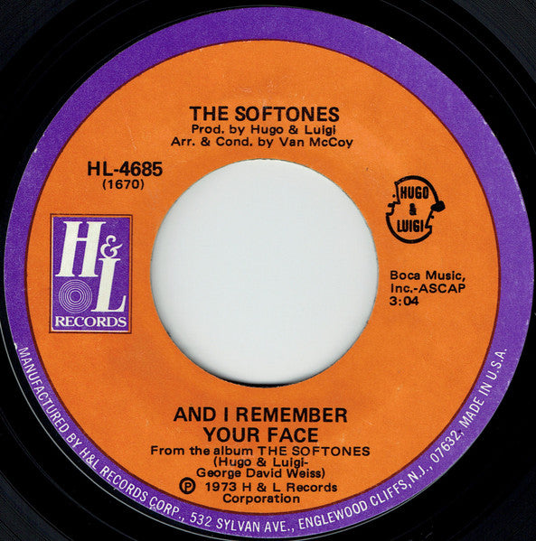 The Softones : Laundromat (7", Styrene)