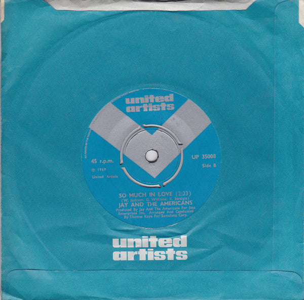 Jay & The Americans : When You Dance (7", Single, Mono)
