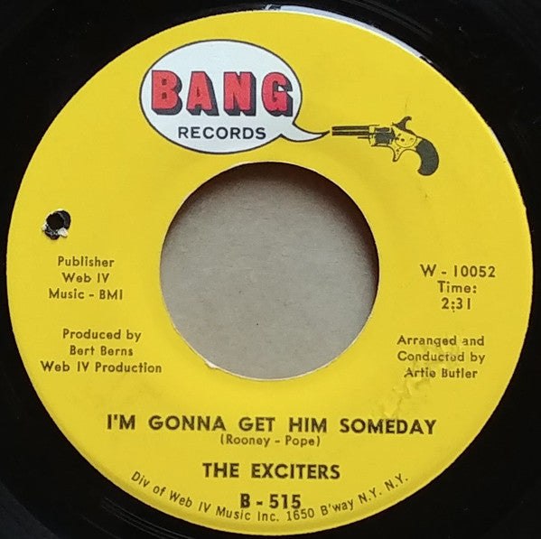 The Exciters : A Little Bit Of Soap (7")