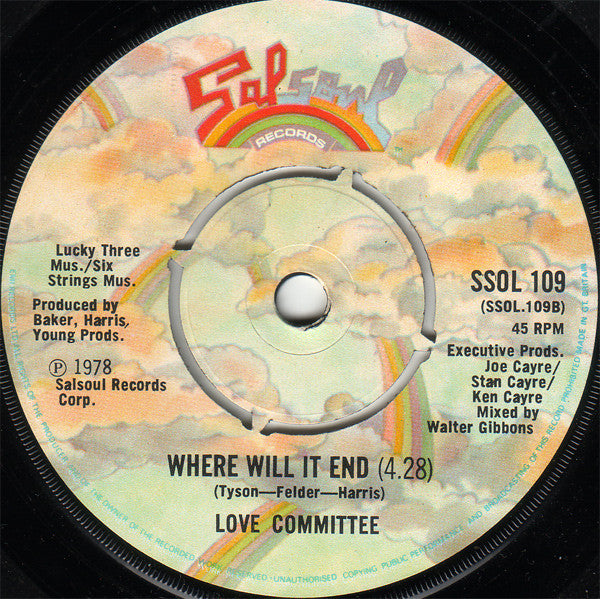 Love Committee : Law And Order (7")