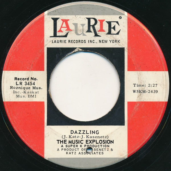 The Music Explosion : Yes Sir (7", Single)