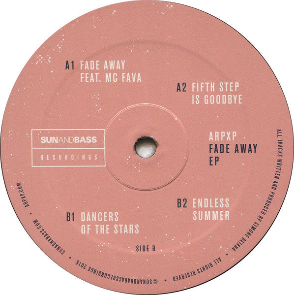 ARPXP : Fade Away EP (12", EP)