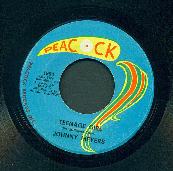 Johnny Meyers (2) : T.C.B. (Taking Care Of Business) / Teenage Girl (7", Single)