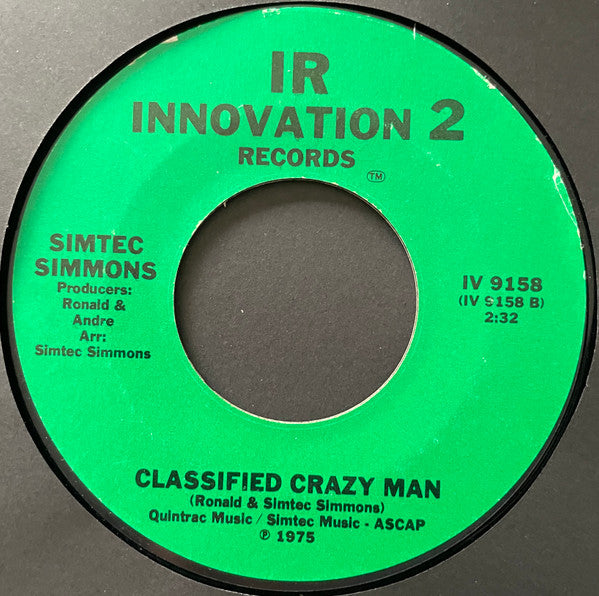 Simtec Simmons* : Some Other Time (7", Single)