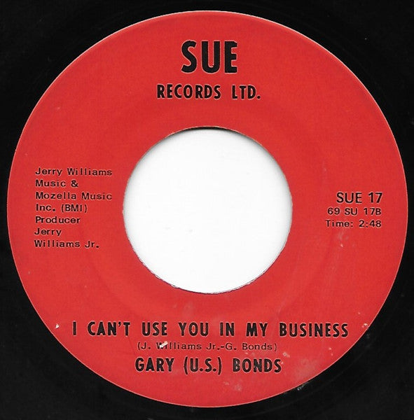 Gary U.S. Bonds : One Broken Heart (7", Single)