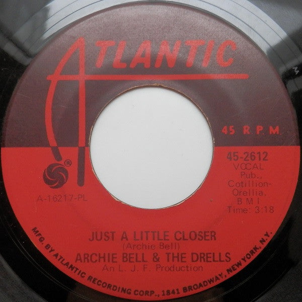 Archie Bell & The Drells : I Love My Baby / Just A Little Closer (7", Single, PL)