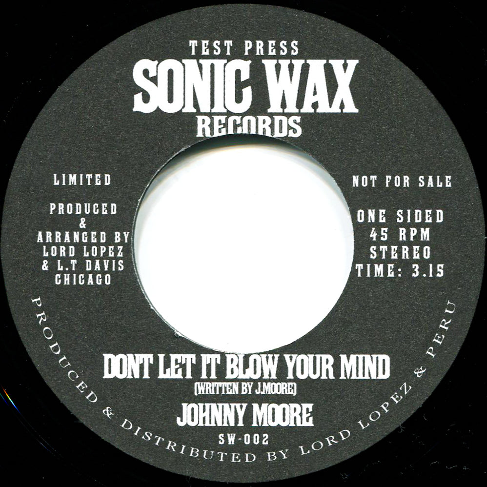 DONT LET IT BLOW YOUR MIND