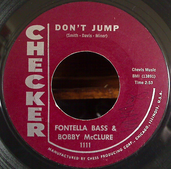 Fontella Bass & Bobby McClure : Don't Jump / You'll Miss Me (7", Single, Styrene)