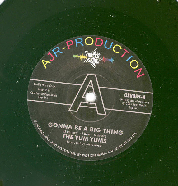 The Yum Yums : Gonna Be A Big Thing (7", RE, Sol)