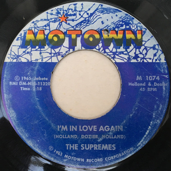 The Supremes : Stop! In The Name Of Love (7")