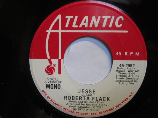 Roberta Flack : Jesse (7", Mono, Promo, SP )
