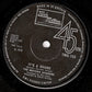 Spinners : It's A Shame  (7", Single, Sol)