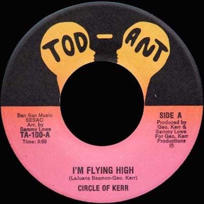 Circle Of Kerr : I'm Flying High (7")