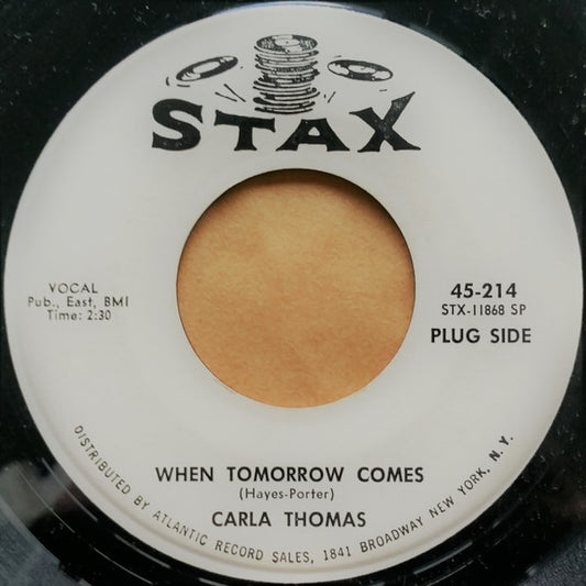 Carla Thomas : When Tomorrow Comes (7", S/Sided, Promo)