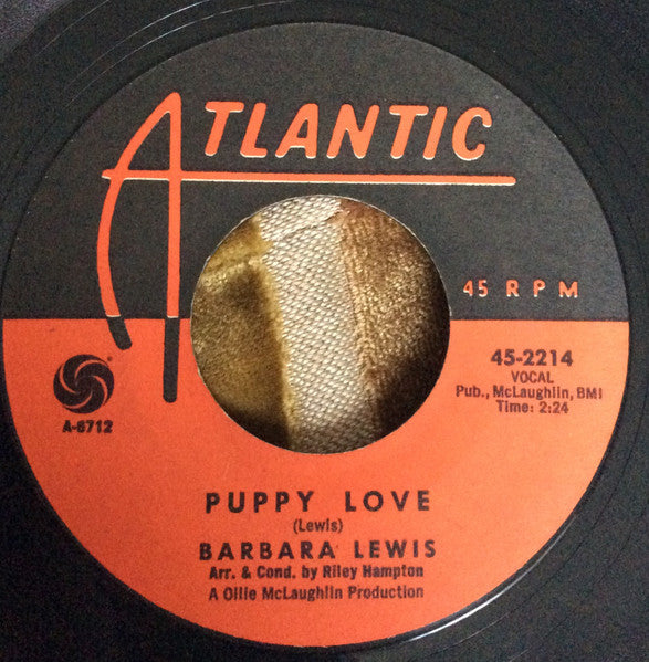 Barbara Lewis : Snap Your Fingers / Puppy Love (7", Single)