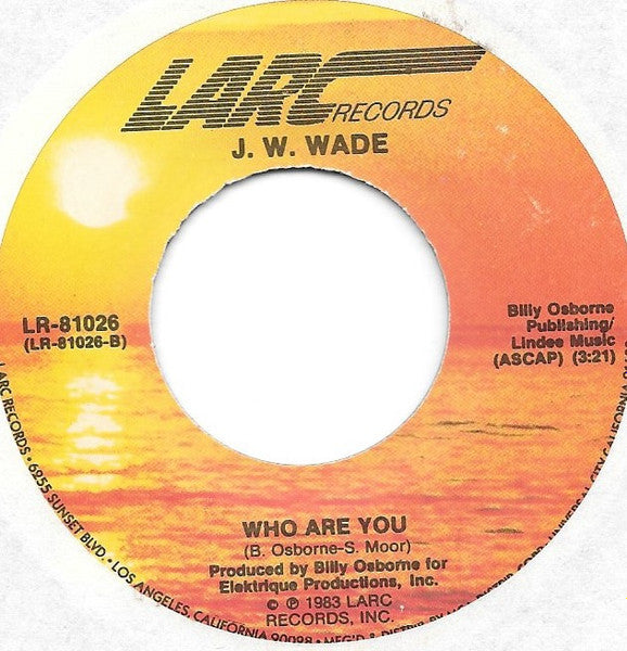 J.W. Wade :  (You Know) It's Natural (7", Single)