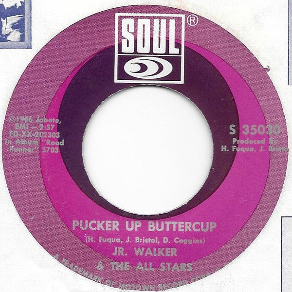 Junior Walker & The All Stars : Pucker Up Buttercup / Anyway You Wannta' (7", Single)