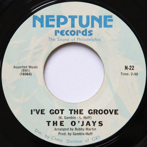 The O'Jays : Deeper (In Love With You) / I've Got The Groove (7", Single, Styrene)