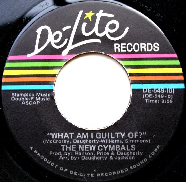 Lee Williams And The Cymbals : What Am I Guilty Of? / L.C. Funk (7", Son)