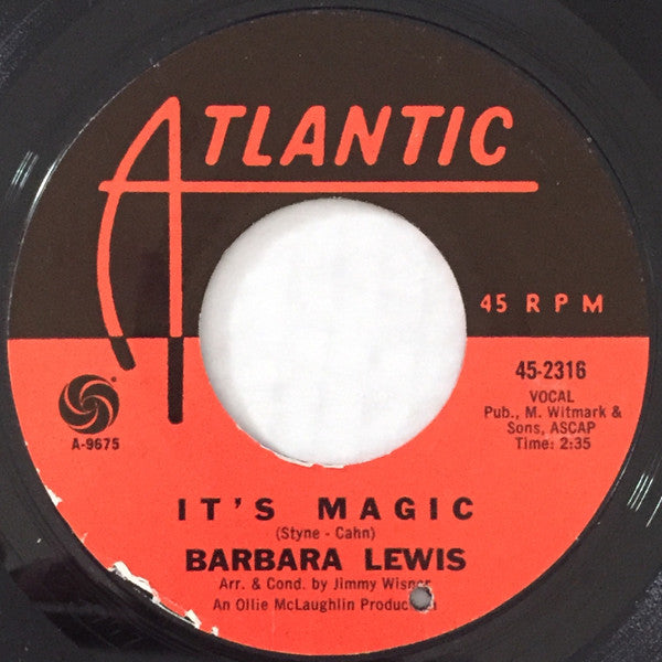 Barbara Lewis : Don't Forget About Me / It's Magic (7", Single, Styrene, Mon)