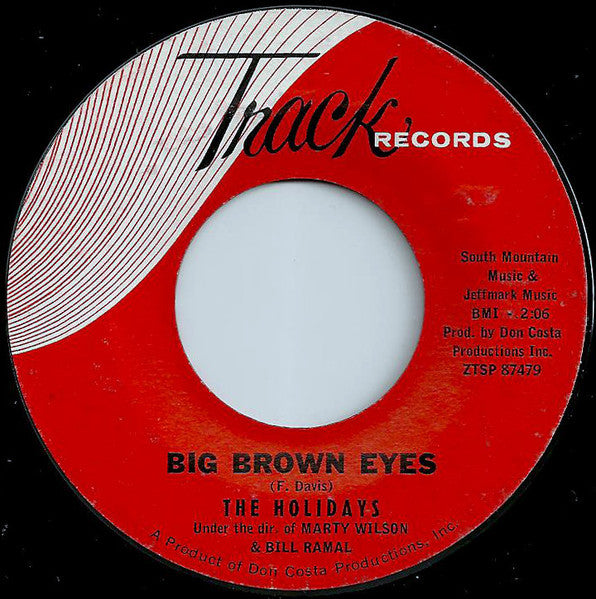 The Holidays (25) : Patty Ann / Big Brown Eyes (7", Single)