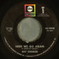 Ray Charles : Here We Go Again (7", Single, RE)