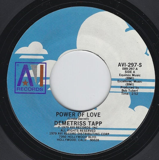 Demetriss Tapp : Power Of Love (7", Single)