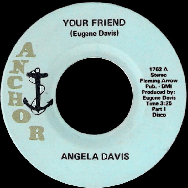 Angela Davis (4) : Your Friend (7")