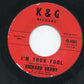 Richard Berry : I'm Your Fool / In A Real Big Way (7", Styrene)