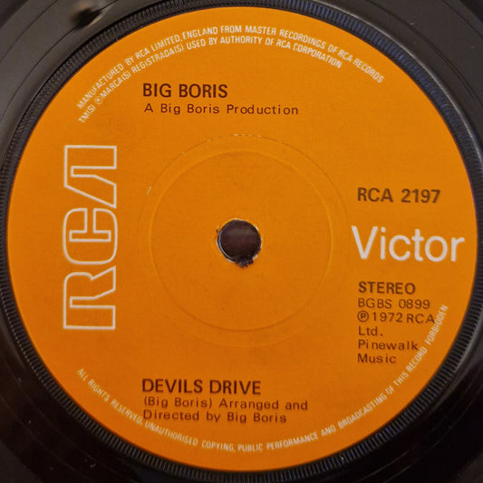 Big Boris : Big Country (7", Single, Sol)