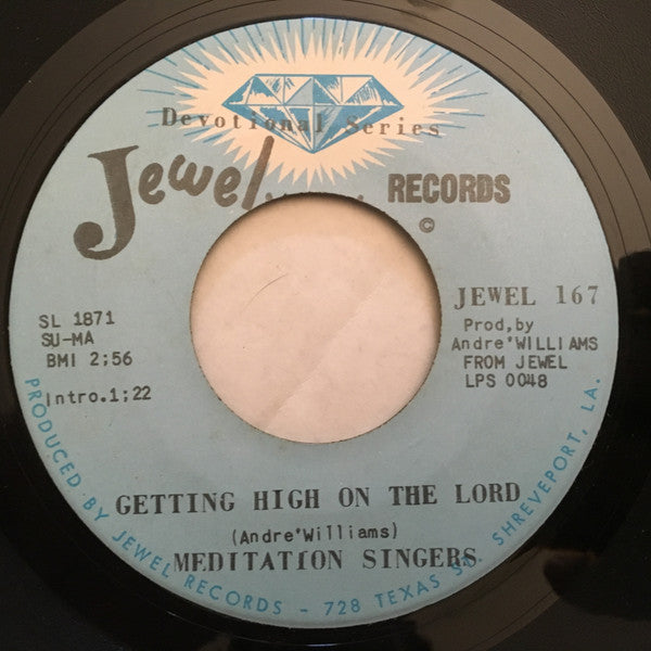 The Meditation Singers : Getting High On The Lord / A Change Is Gonna Come (7", Single)